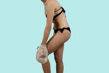 Load image into Gallery viewer, MATILDE Two Exfoliating Silk Gloves: Body+Face
